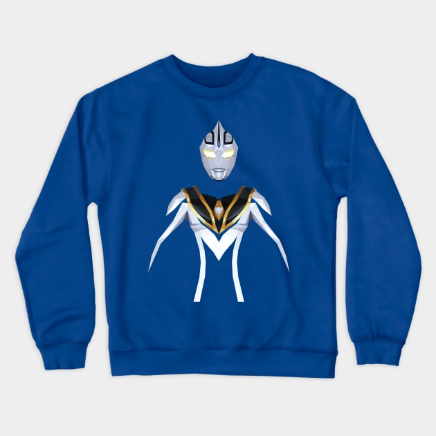 Ultraman Agul (Low Poly Style) Crewneck Sweatshirt by The Toku Verse